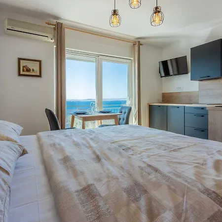 Beeindruckendes Nur 100 Meter Zum Mit Jacuzzi, Sauna, Meerblick, Wifi 公寓