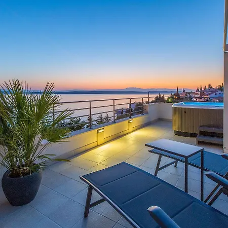 Beeindruckendes Nur 100 Meter Zum Mit Jacuzzi, Sauna, Meerblick, Wifi * 德拉马利