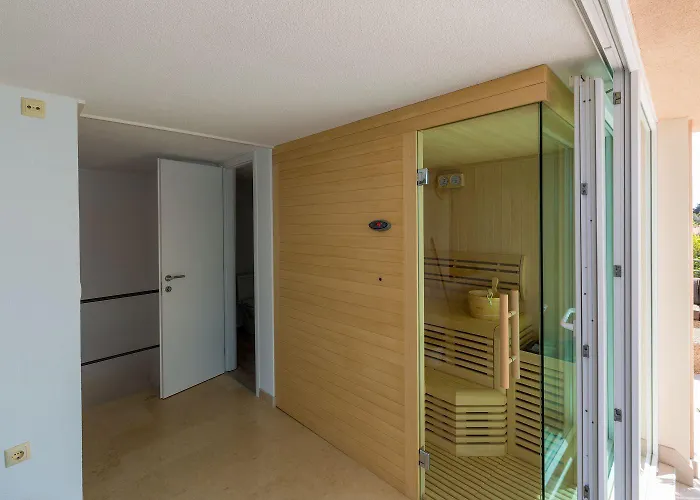 Beeindruckendes Nur 100 Meter Zum Mit Jacuzzi, Sauna, Meerblick, Wifi Appartamento *