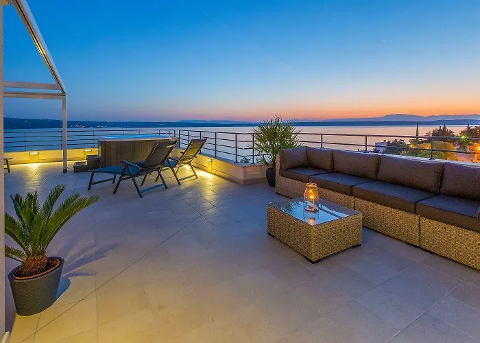 Beeindruckendes Nur 100 Meter Zum Mit Jacuzzi, Sauna, Meerblick, Wifi *